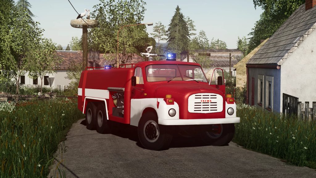Tatra 148 Czechoslovakia fire brigade v1.0 FS19