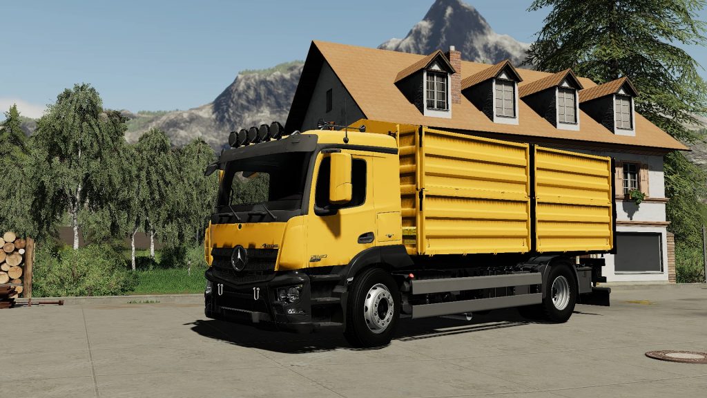 Mercedes-Benz Antos Grain/Overloader v1.0 FS19 thumbnail 3
