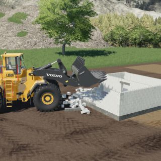 Demolishable Dynamic House v1.1 FS19 Mod - Farming Simulator 25