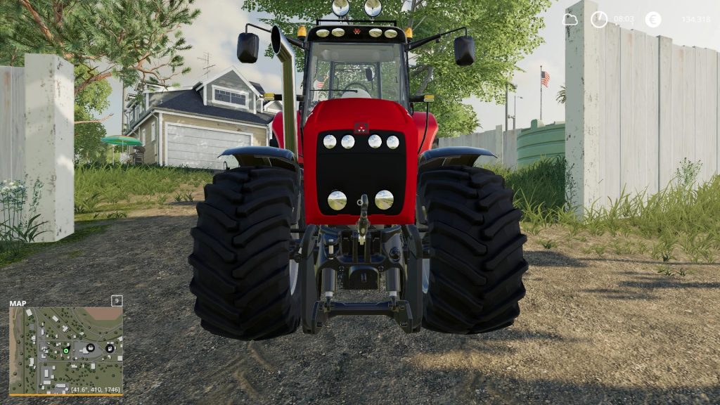 Massey Ferguson 8480 v1.2 FS19 thumbnail 7