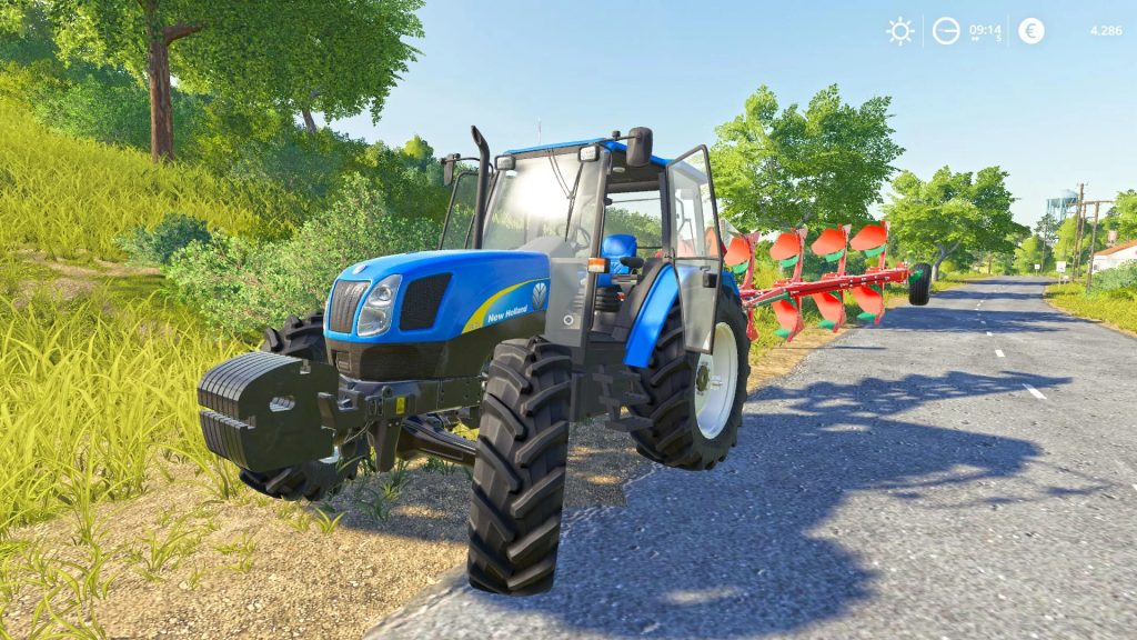 NEW HOLLAND T5070 v1.0 FS19 thumbnail 4