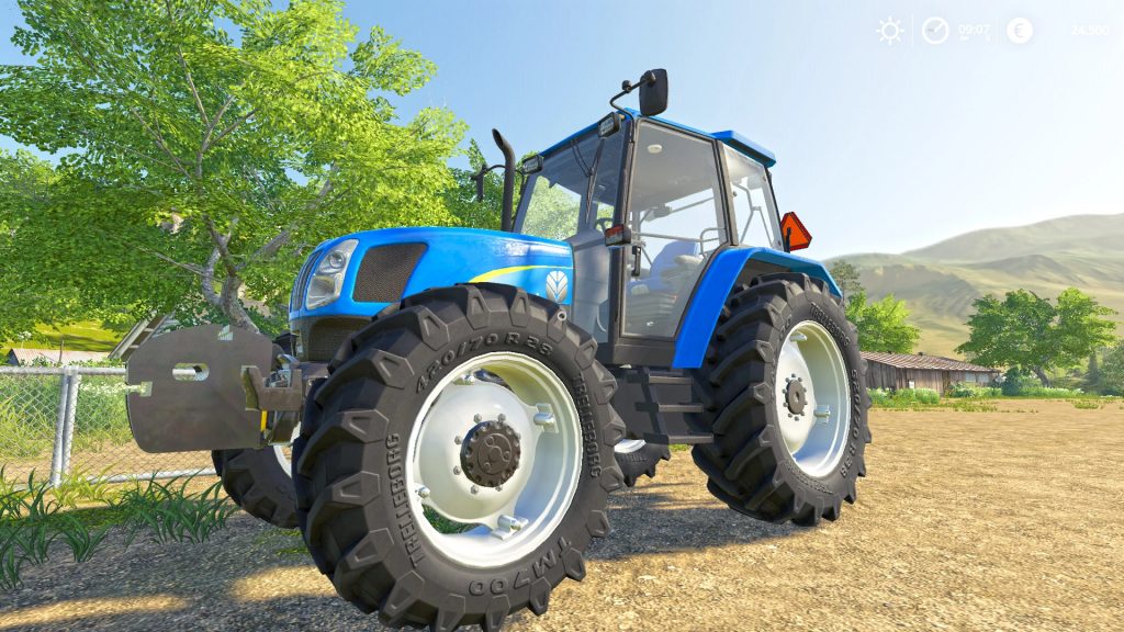 NEW HOLLAND T5050 v2.0 FS19 thumbnail 3