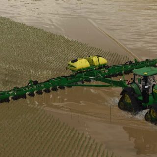 FS25 John Deere Rice Planter v1.0.0.0 Mod - Farming Simulator 25