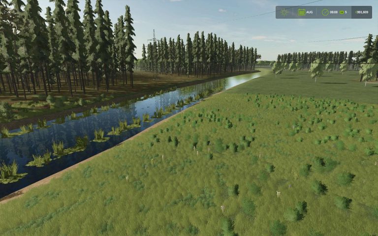FS25 LONG RIVER v1.0.0.0 Mod - Farming Simulator 25