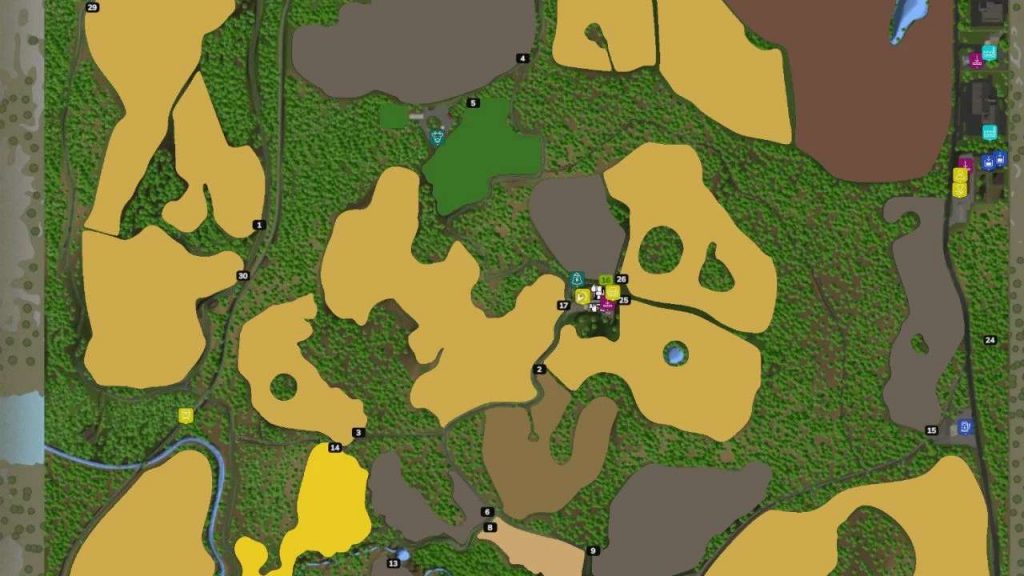 FS25 Rio Bonito Map v1.0.0.0 Mod - Farming Simulator 25