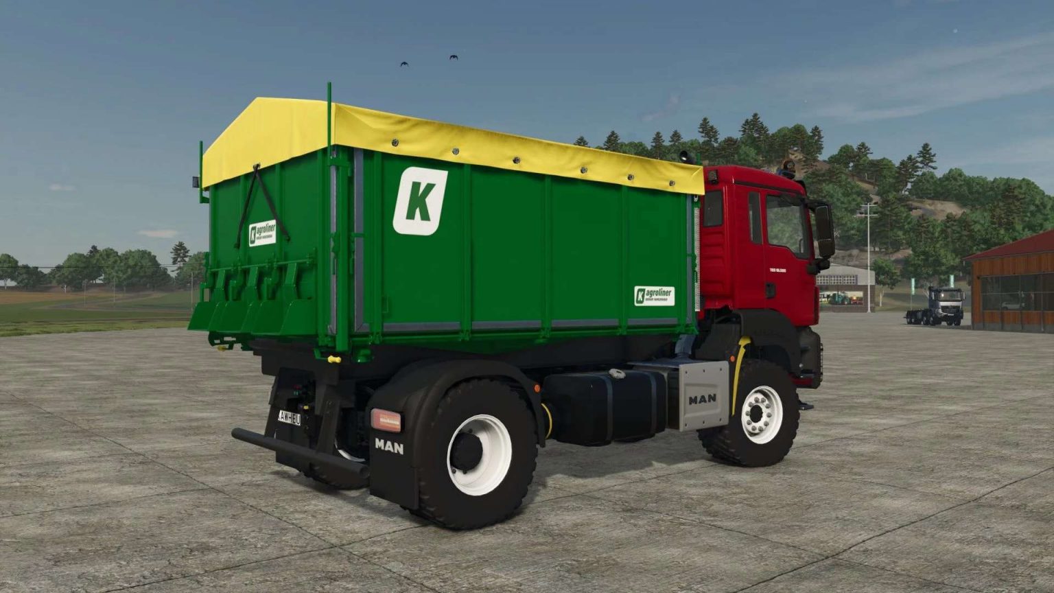 FS25 MAN TGS AgroTruck v1.0.0.2 Mod - Farming Simulator 25