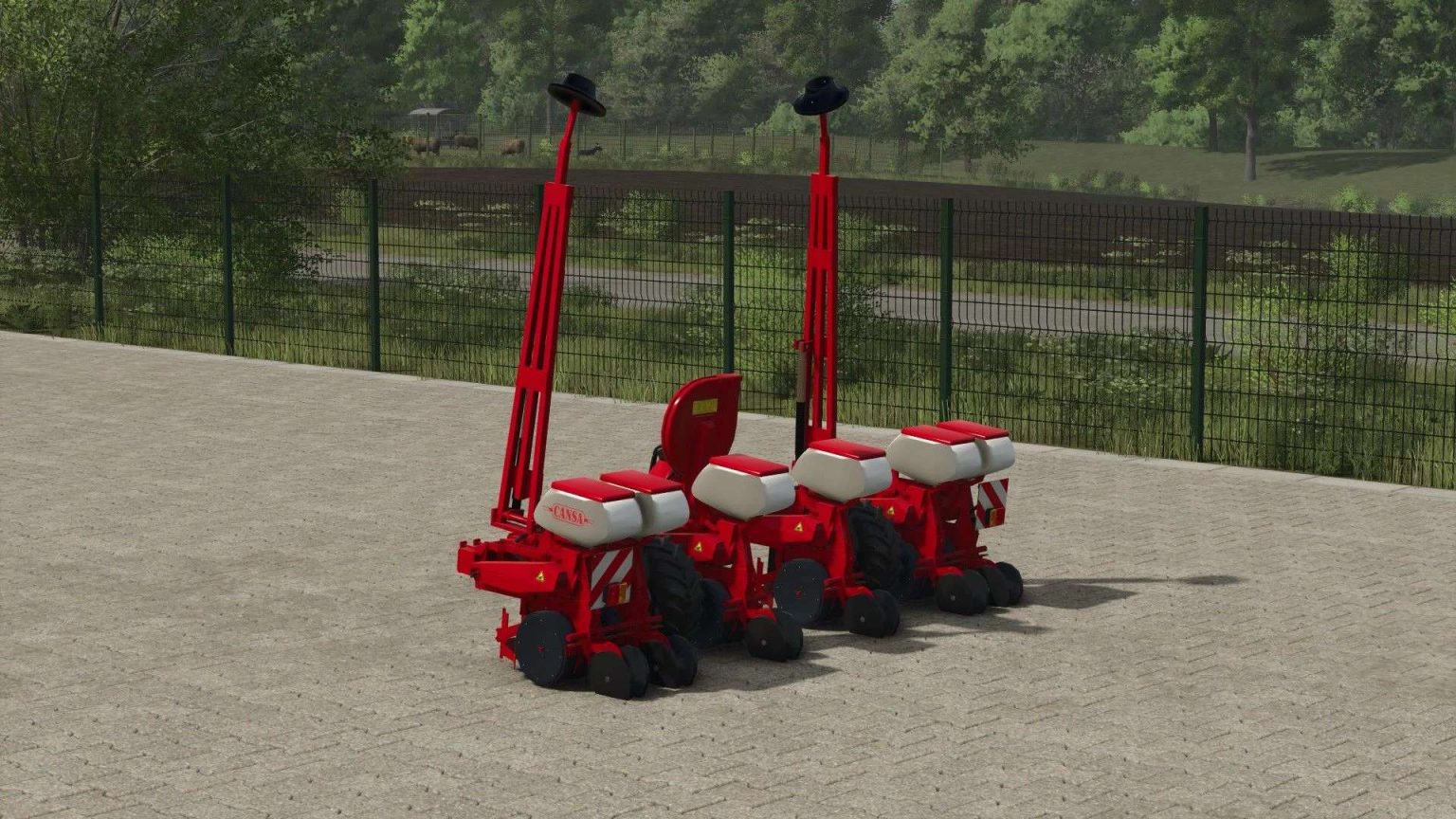 Row 19 FS25 Cansa 6 row v1.0.0.0 Mod - Farming Simulator 25