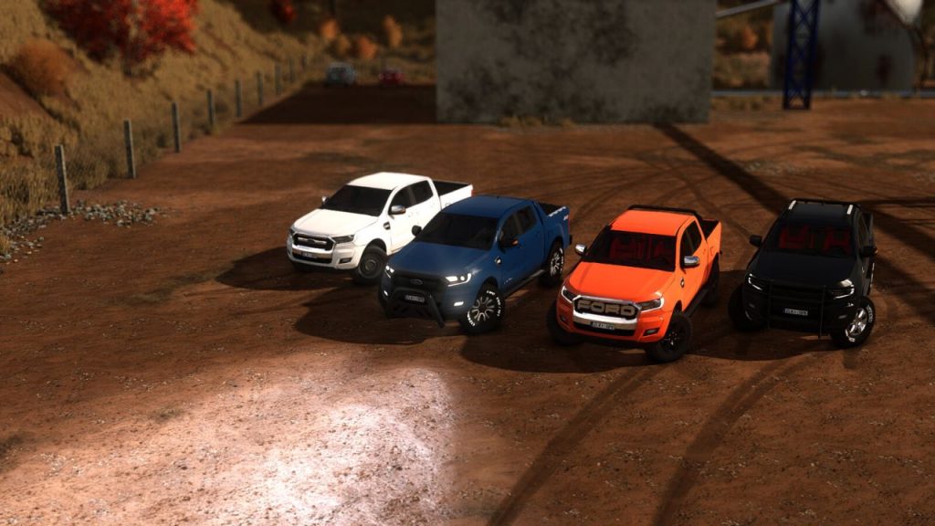 FS25 Ford Ranger 2017 V1.0.0.0 Mod - Farming Simulator 25