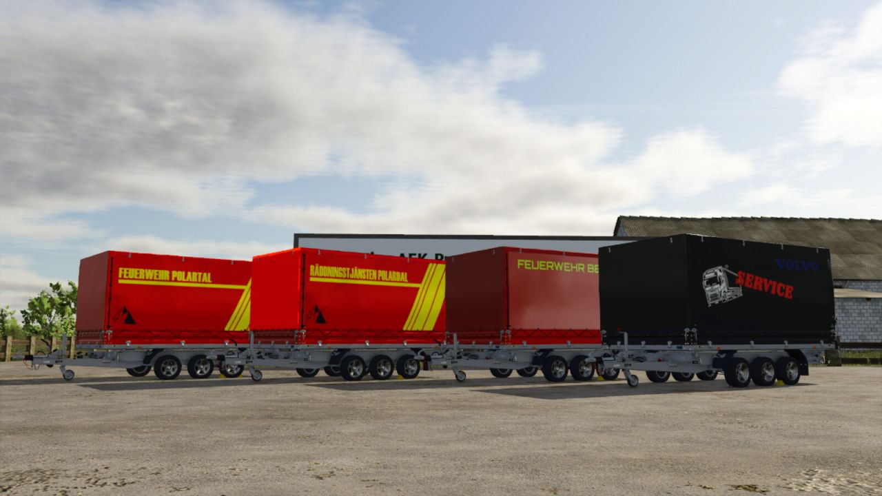 FS25 Multifunctional Firefighter Trailer V1.0.0.0 Mod - Farming ...