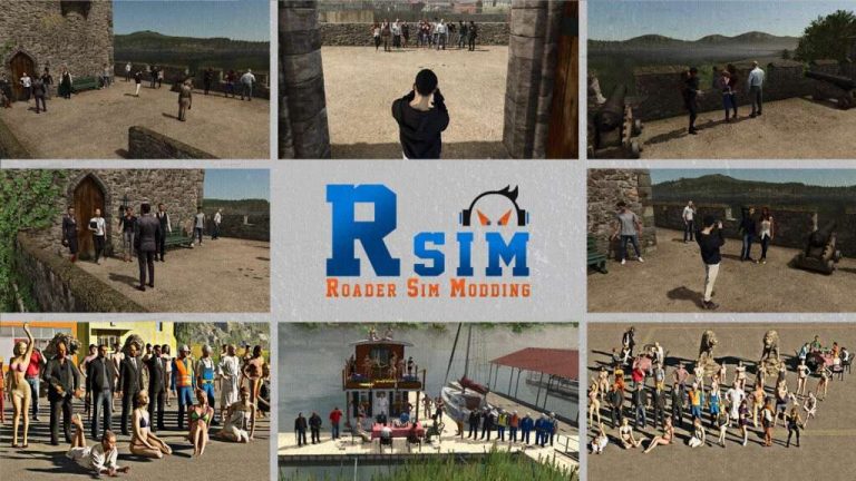 FS25 Placeable People Roleplay v3.0.0.0 Mod - Farming Simulator 25