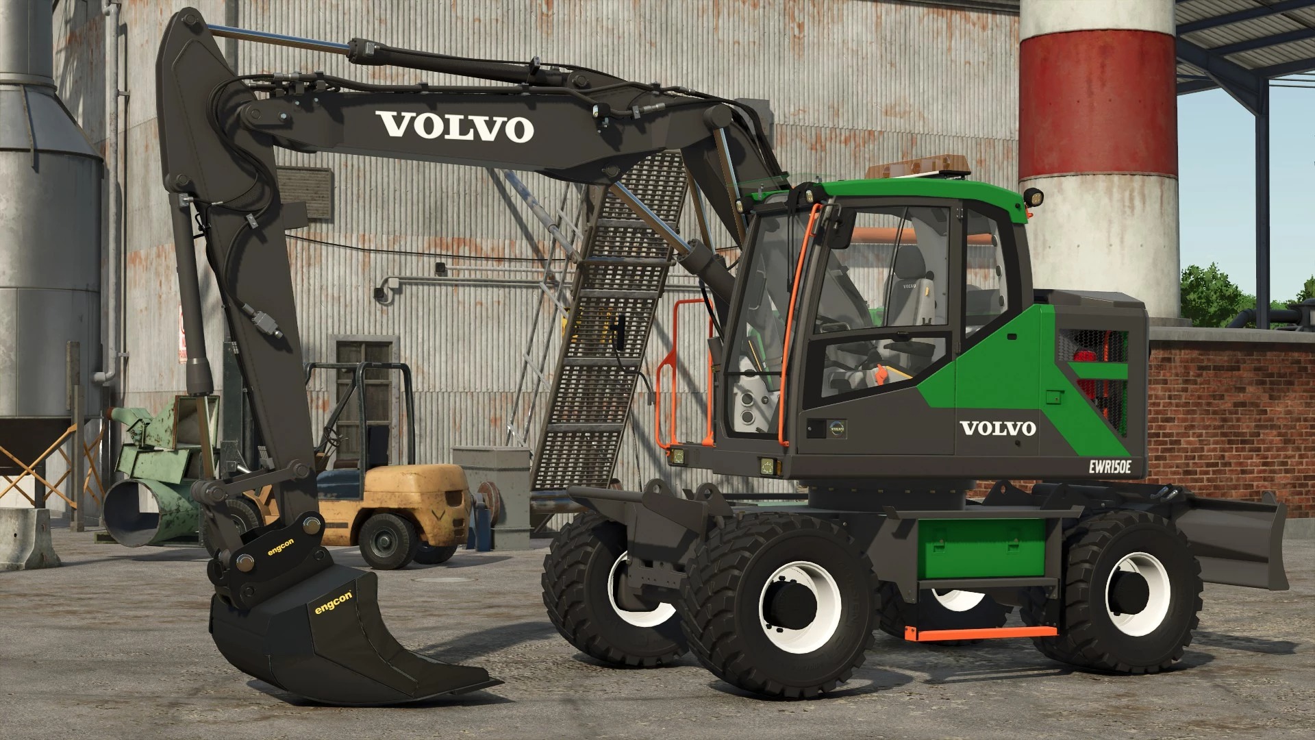 FS25 Volvo EWR150E v1.0.0.0 Mod - Farming Simulator 25