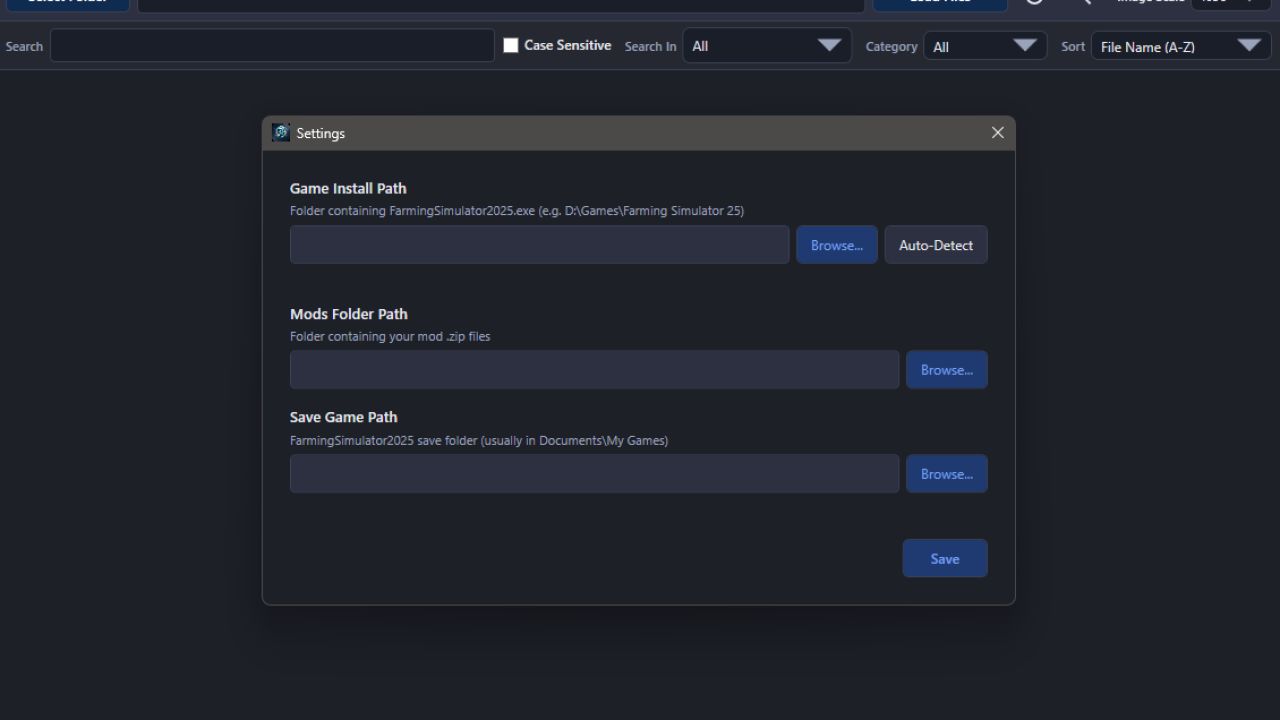 FS25 BUG ModManager V3.1.0.0 Mod - Farming Simulator 25