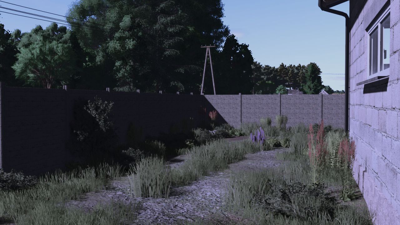 FS25 Concrete Fence Pack V1.0.0.0 Mod - Farming Simulator 25