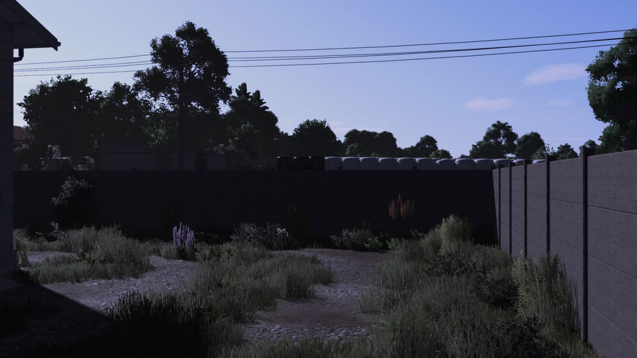 FS25 Concrete Fence Pack V1.0.0.0 Mod - Farming Simulator 25