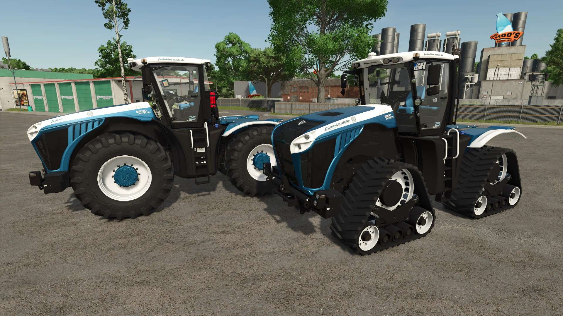 FS25 Claas Xerion 5000 Limited Edition v1.0.0.0 Mod - Farming Simulator 25