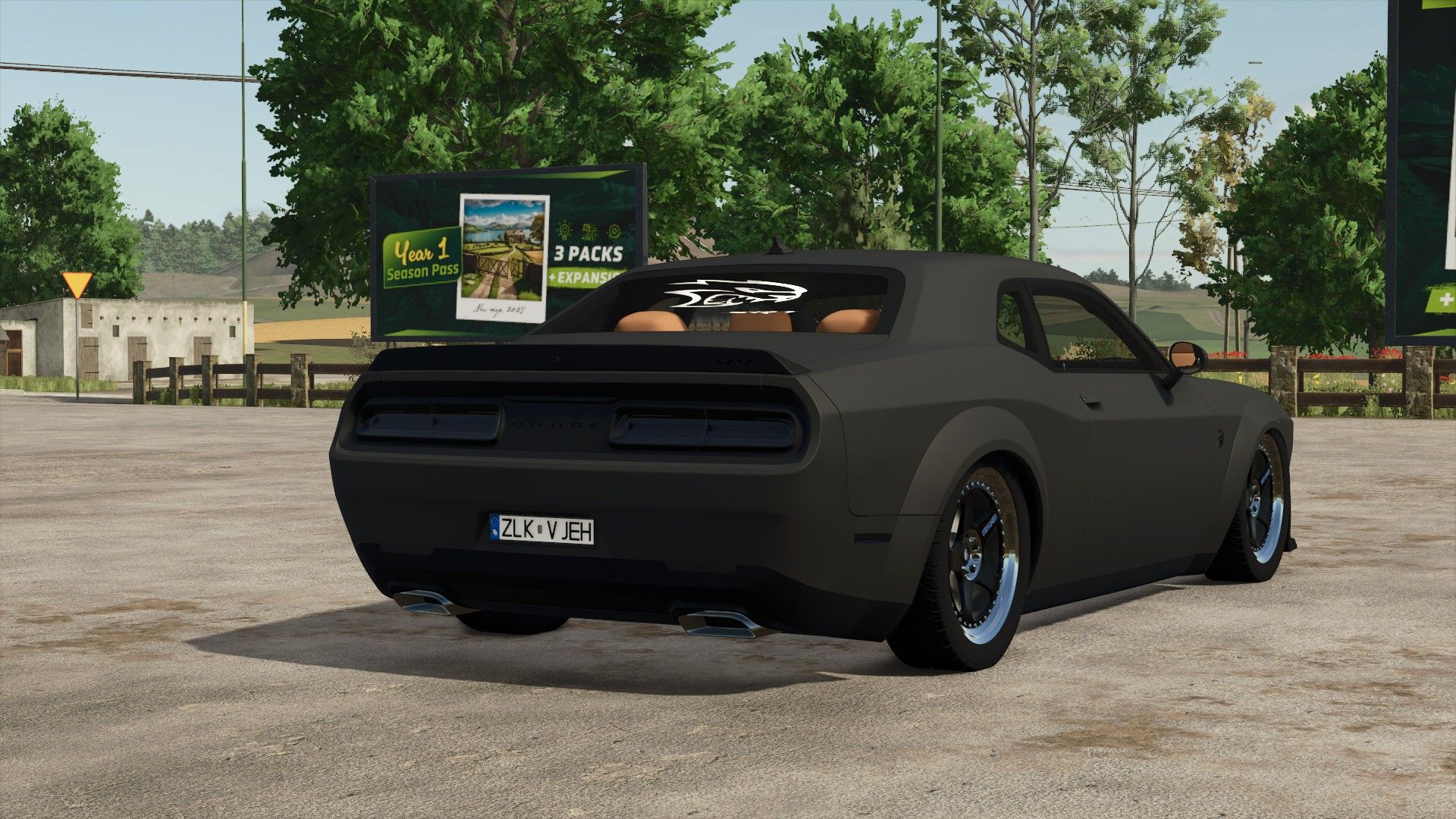 FS25 Dodge Challenger Hellcat V1.0.0.3 thumbnail 3