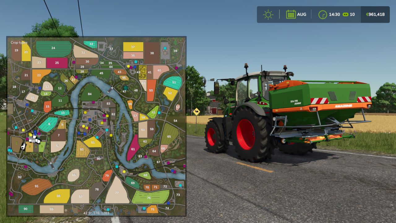 FS25 Minimap Plus V1.0.0.0 Mod - Farming Simulator 25