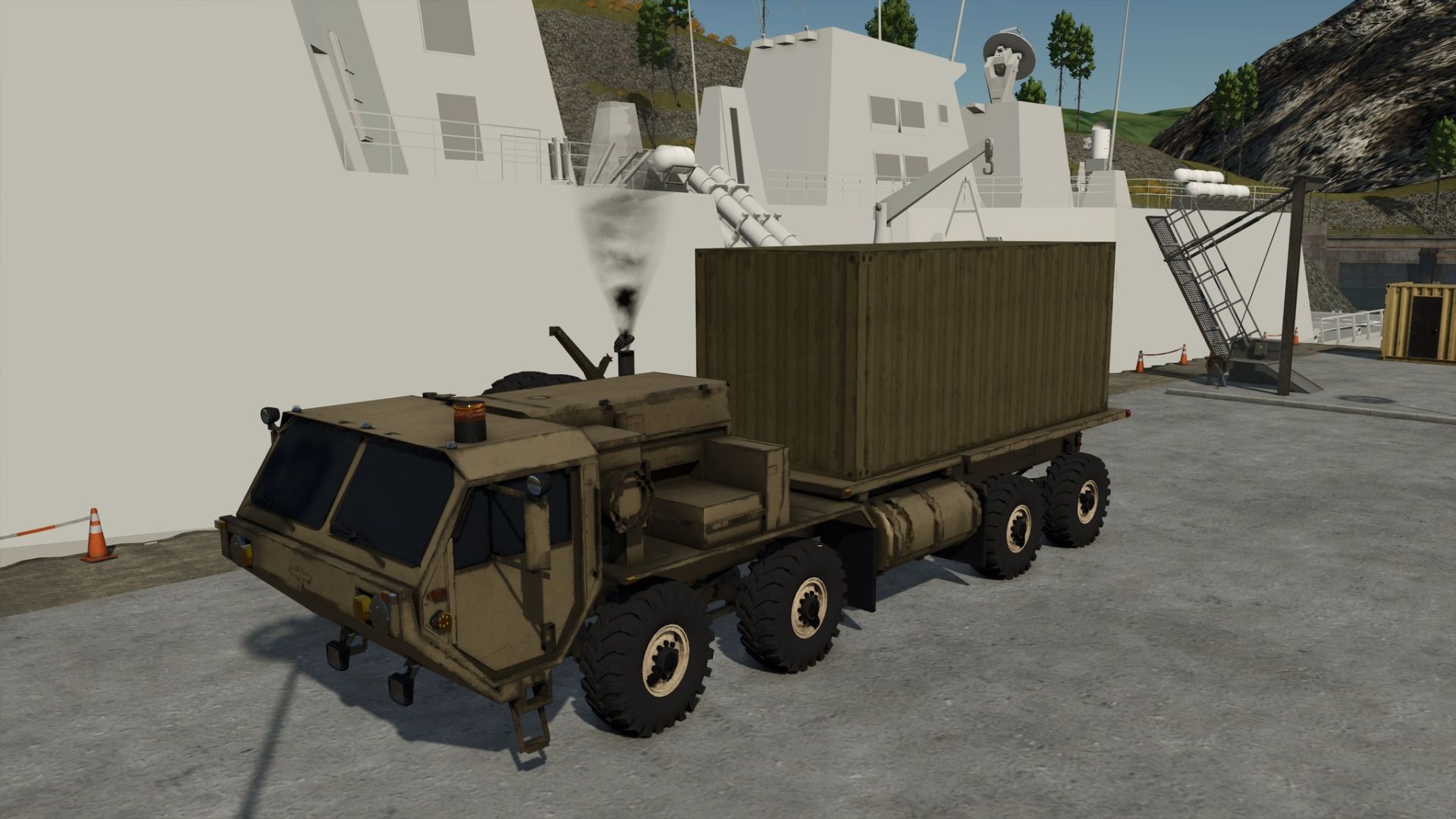 FS25 Oshkosh HEMTT V1.0.0.0 Mod - Farming Simulator 25