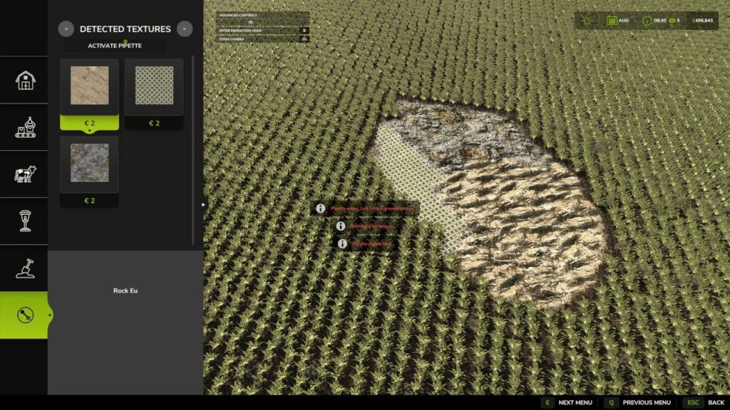 FS25 Texture Pipette V1.0.0.0 Mod - Farming Simulator 25