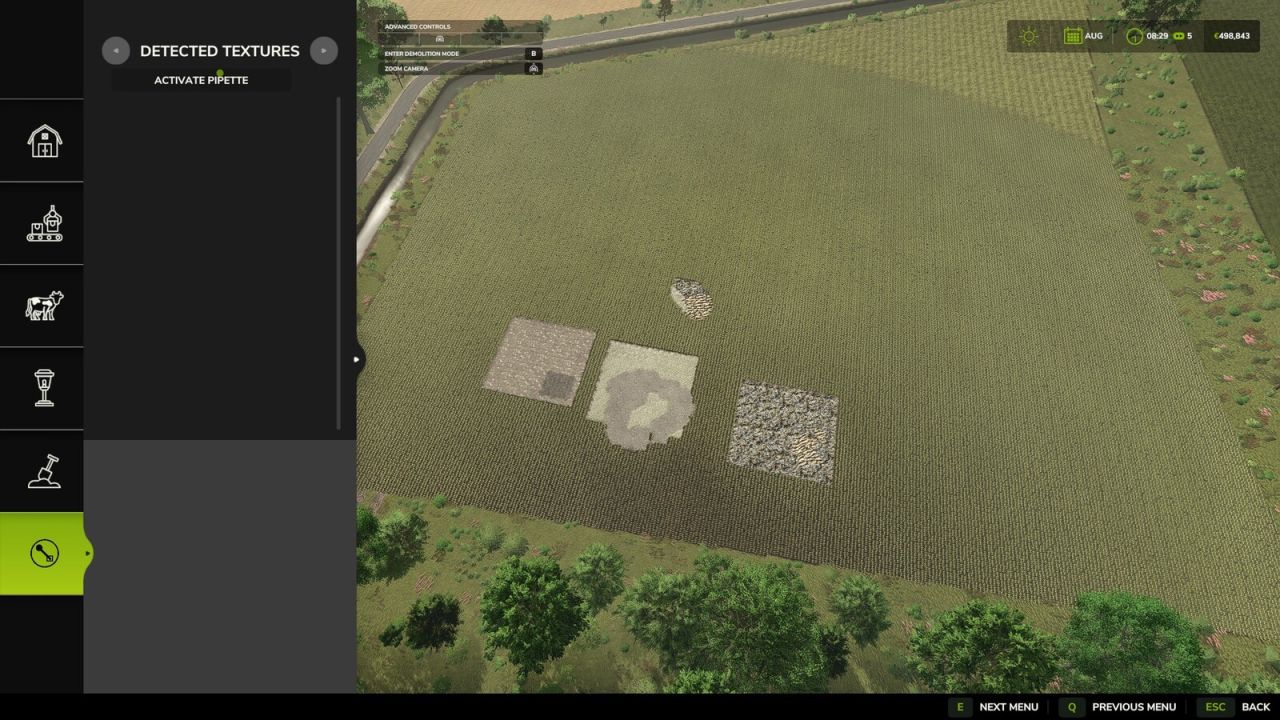 FS25 Texture Pipette V1.0.0.0 Mod - Farming Simulator 25