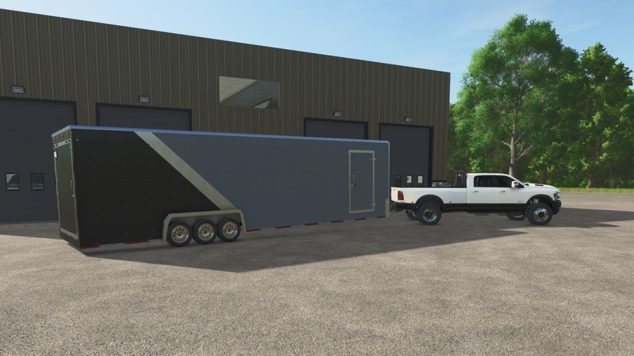 FS25 35ft Enclosed Trailer V1.0.0.0