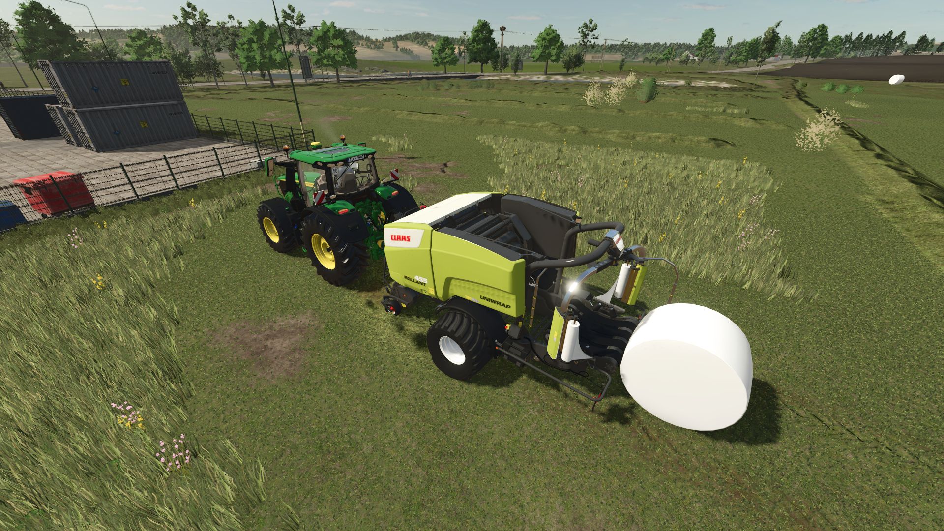 FS25 Claas Rollant 455 Uniwrap 180cm Edit V1.0.0.0
