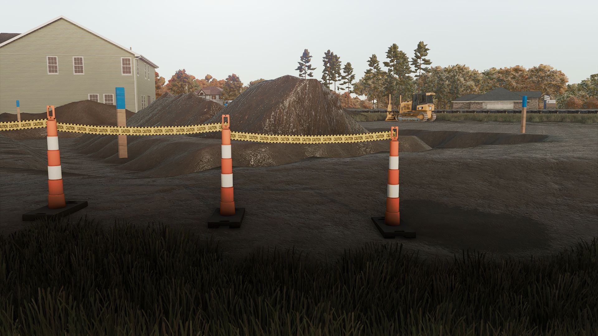 FS25 Cones with Caution Tape V1.0.0.0 thumbnail 2