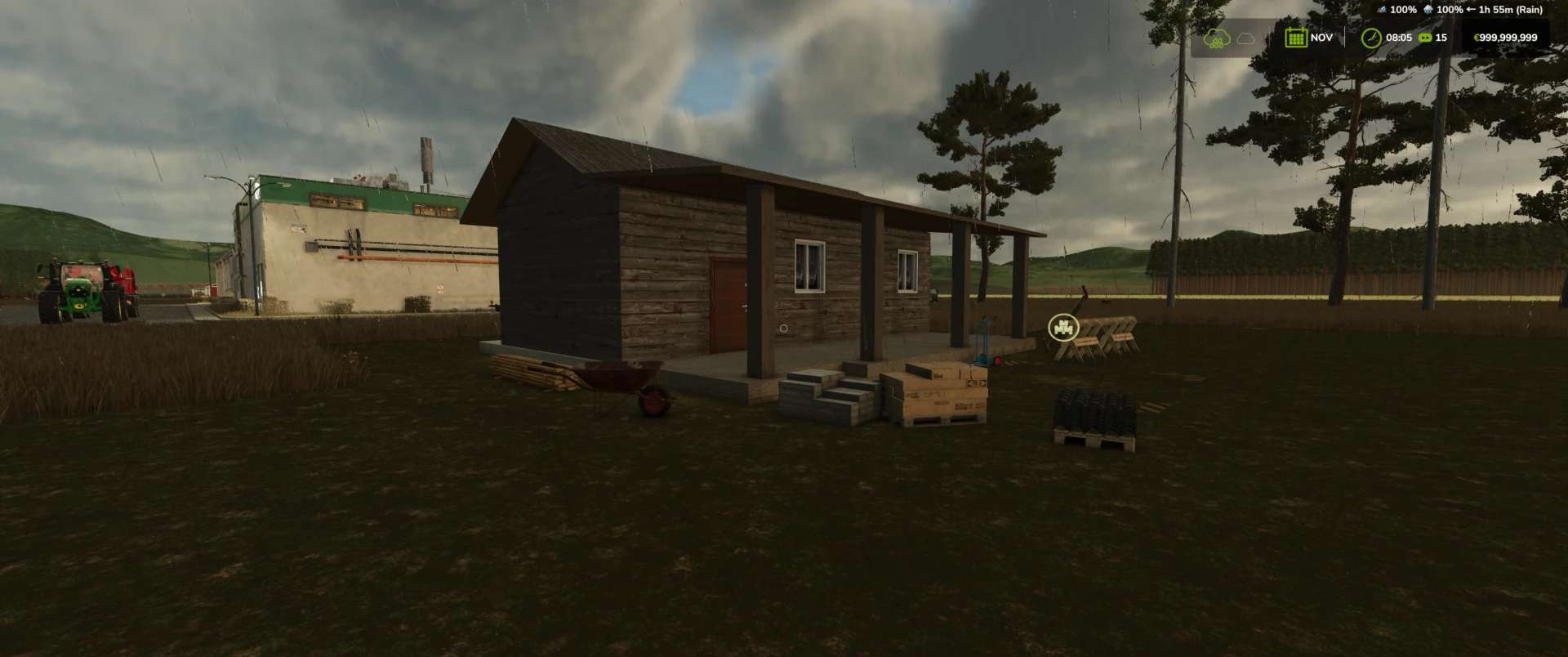 FS25 CONSTRUCTABLE LOG HOUSE v1.0.0.0 thumbnail 3