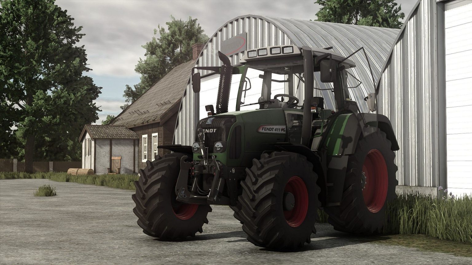 FS25 Fendt 400 Vario (Rust Edition) V1.0.0.2 Mod - Farming Simulator 25