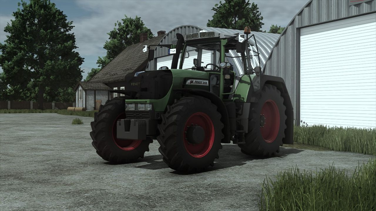 FS25 Fendt 900 TMS Vario (Rust Edition) V1.0.0.1 Mod - Farming Simulator 25