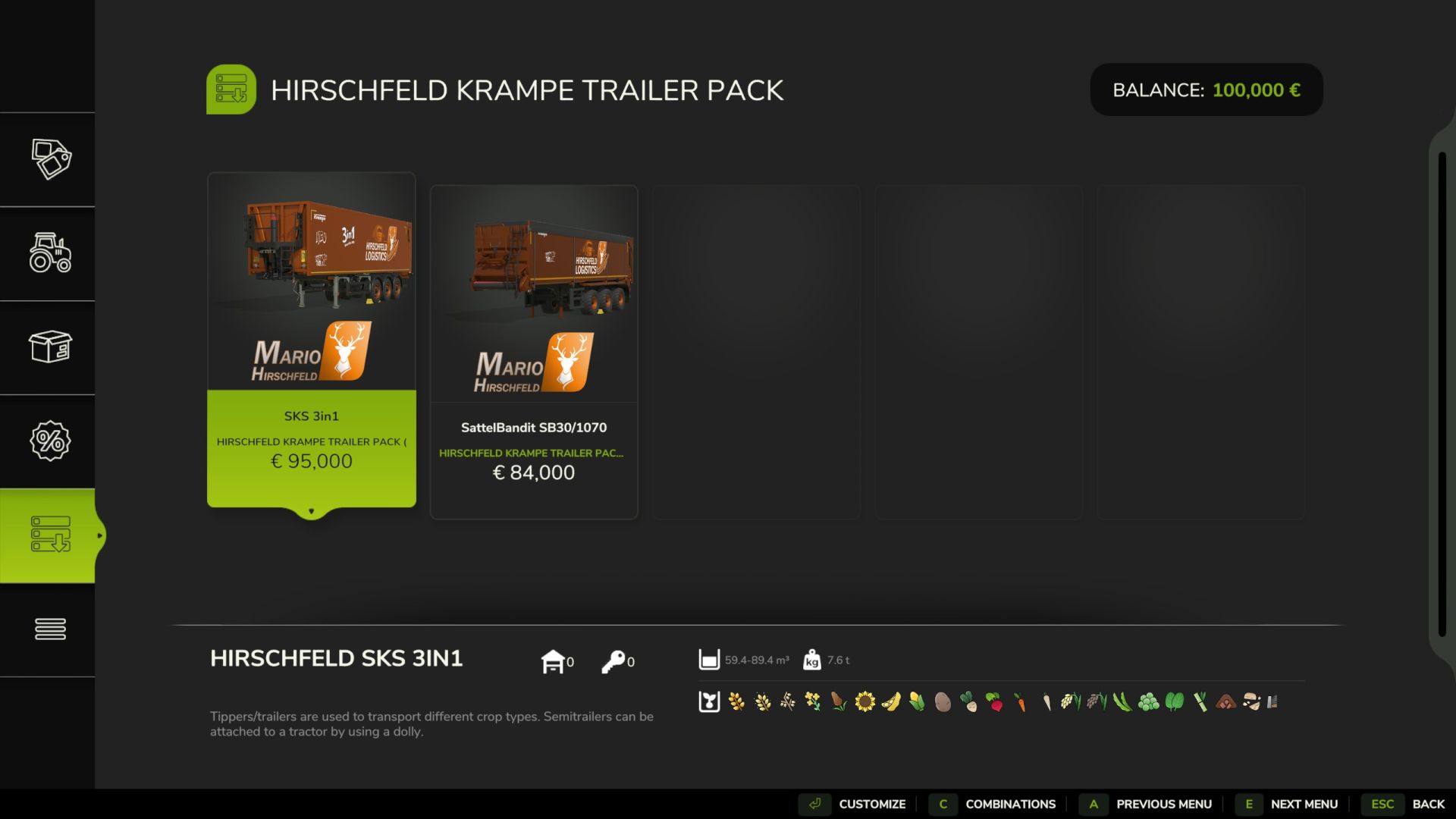FS25 Krampe SKS sliding floor & Bandit V1.0.0.0 thumbnail 2
