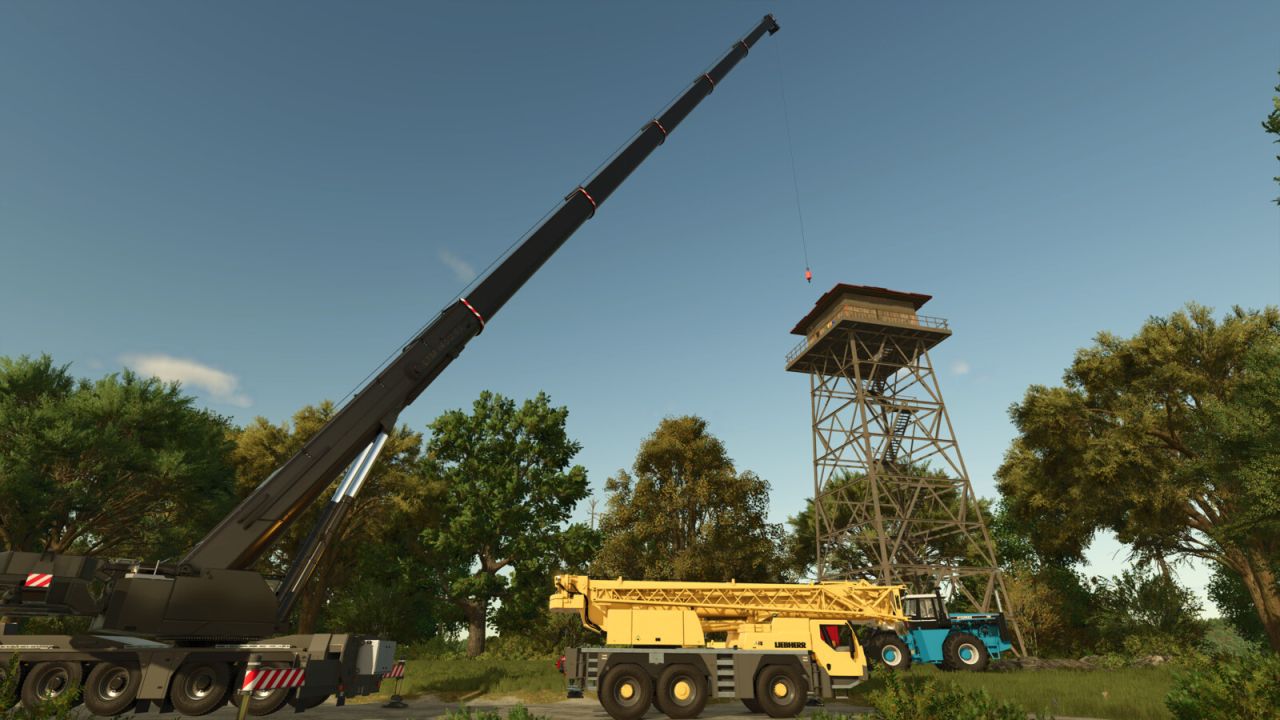 FS25 Liebherr Mobile Crane Pack V2.0.0.1 thumbnail 2