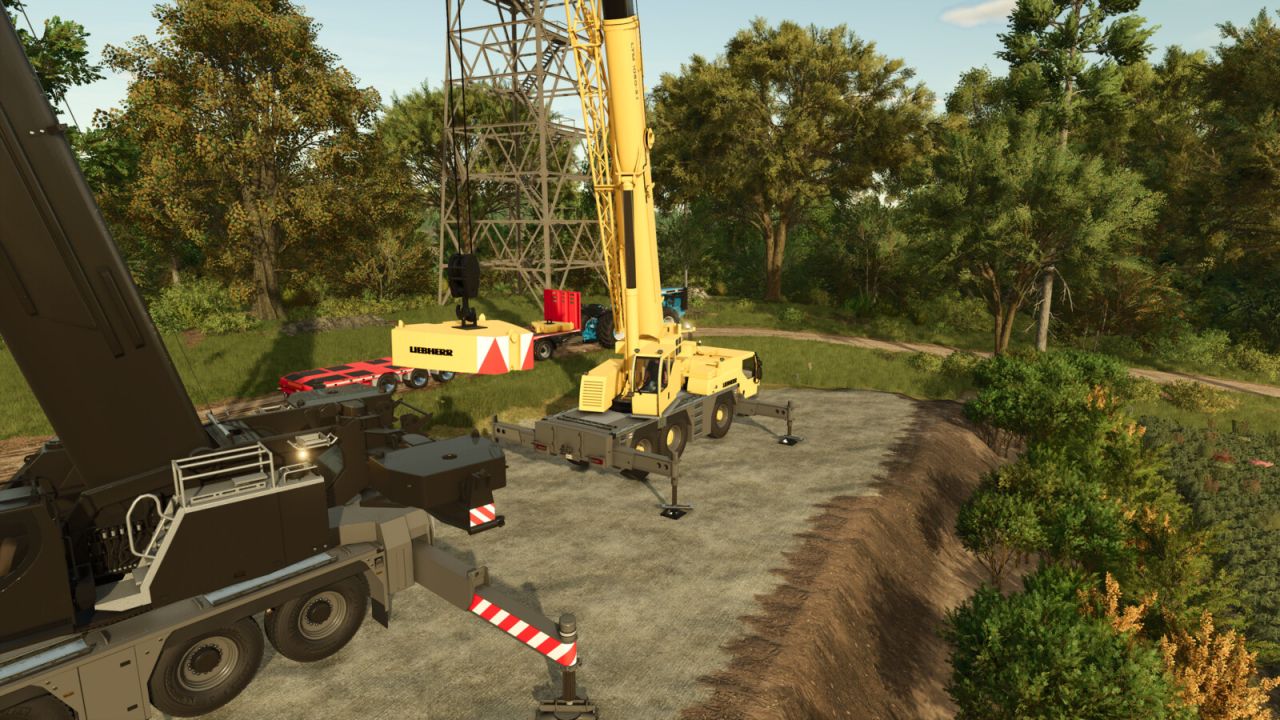 FS25 Liebherr Mobile Crane Pack V2.0.0.1 thumbnail 3