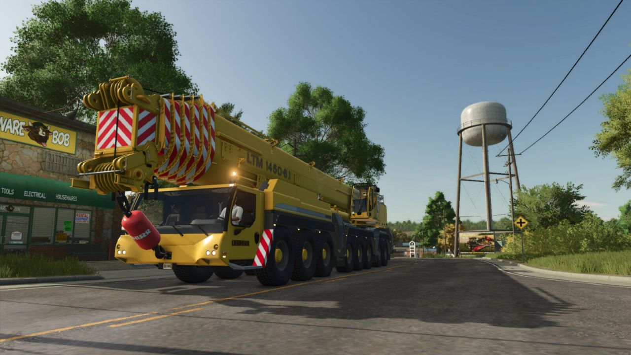 FS25 Liebherr Mobile Crane Pack V2.0.0.1