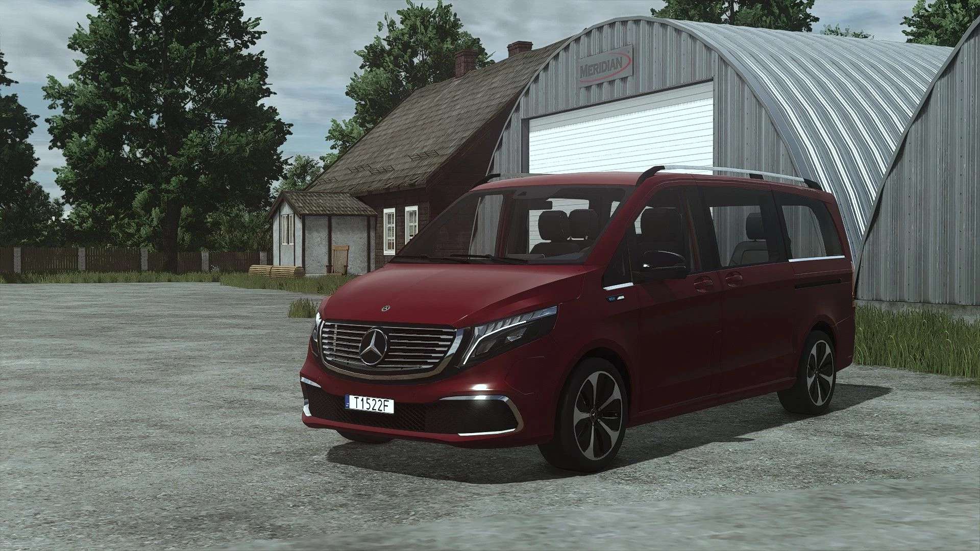 FS25 Mercedes-Benz EQV 2020 v1.0.0.2