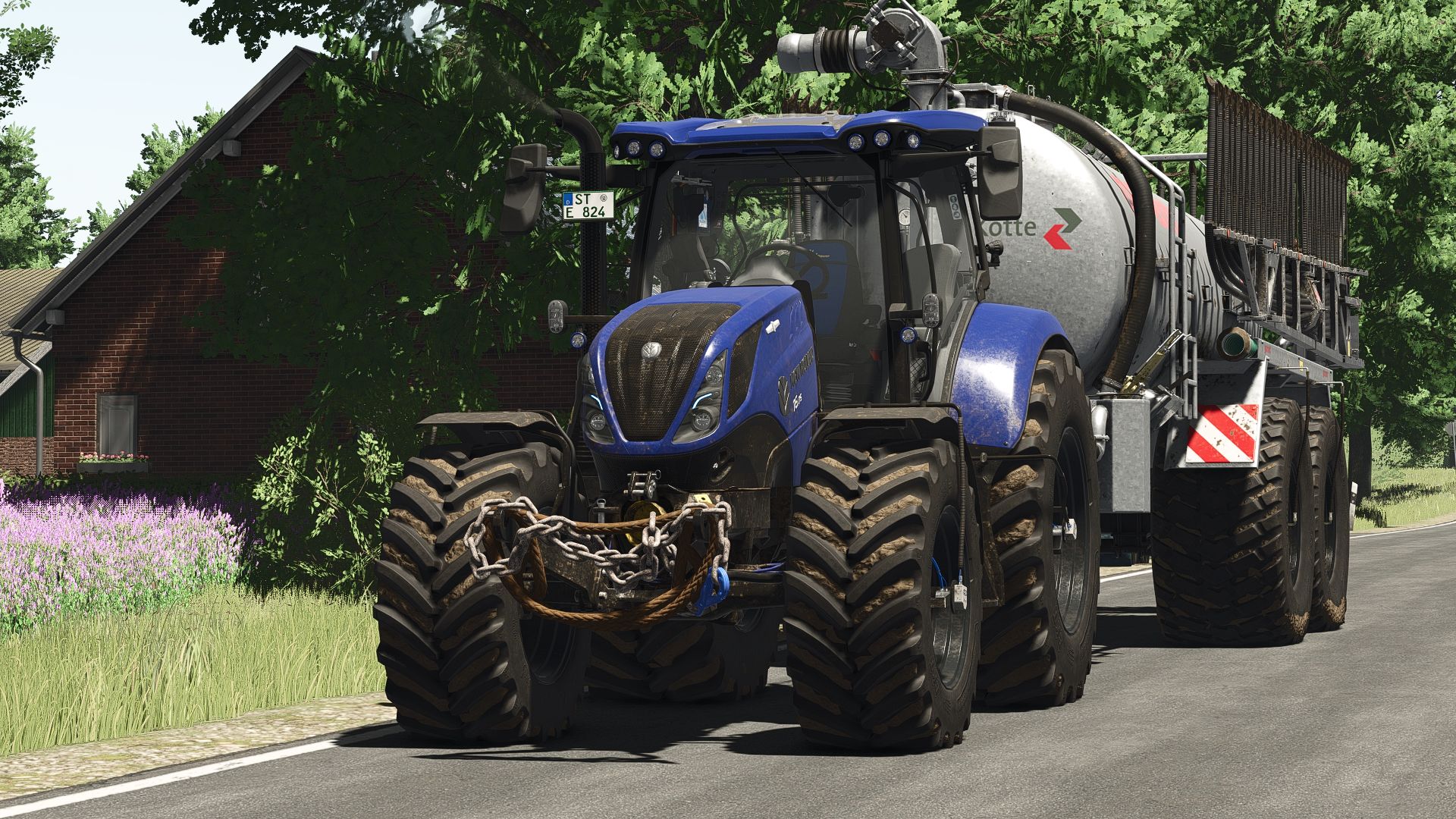 FS25 New Holland T6 – With many new features V1.0.0.1