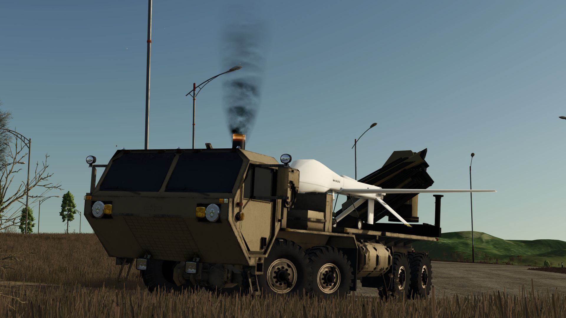 FS25 Oshkosh Defense Heavy Expanded Mobility Tactical Truck (HEMTT) V1.0.0.0 thumbnail 4