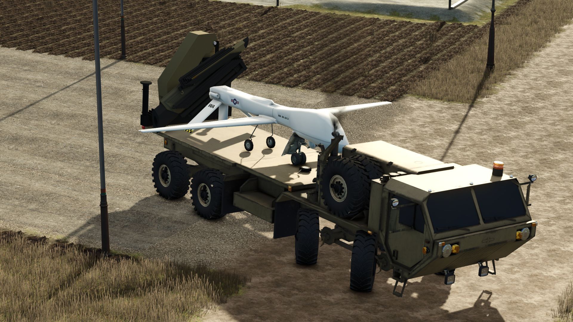 FS25 Oshkosh Defense Heavy Expanded Mobility Tactical Truck (HEMTT) V1.0.0.0