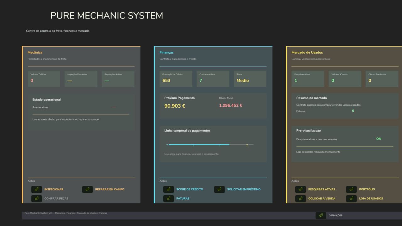 FS25 Pure Mechanic System BETA 4 v1.0.0.0 thumbnail 3