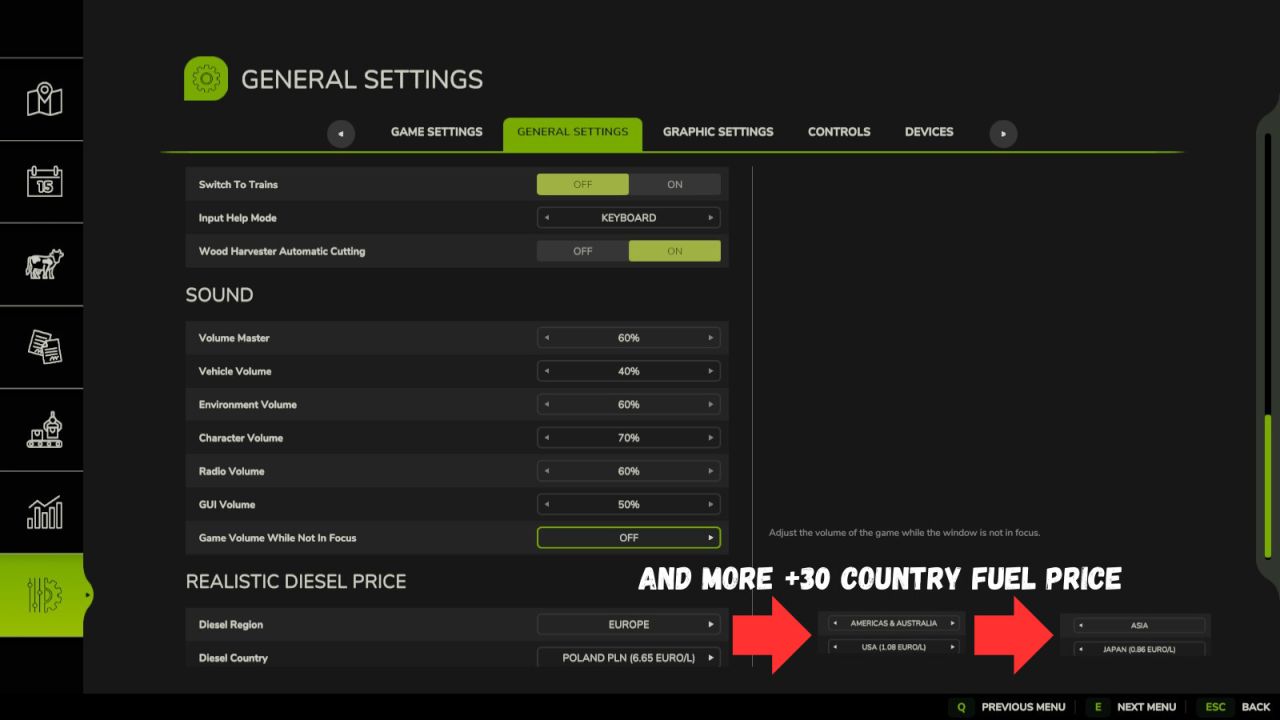 FS25 Realistic Diesel Price V2.1.0.0