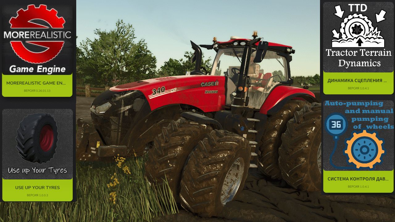 FS25 Tractor Terrain Dynamics V1.0.3.2