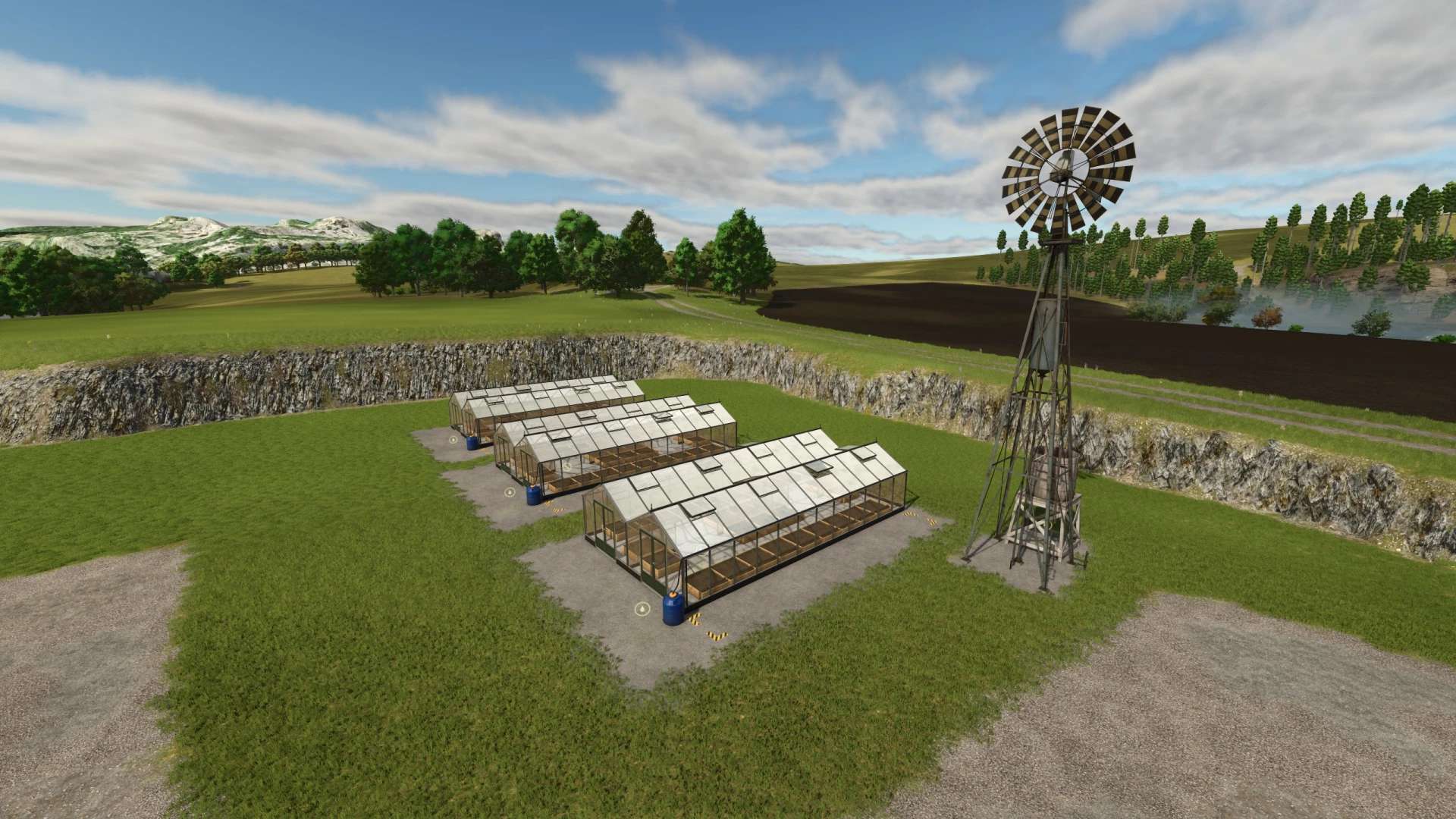 FS25 Water Distributing Windmill v1.0.0.0
