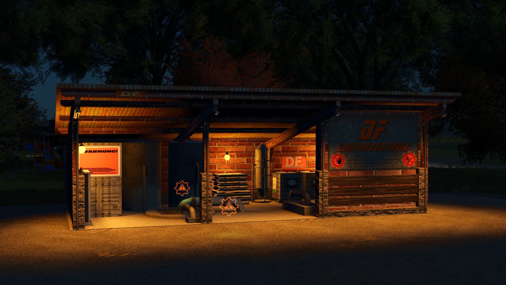 FS25 DF INDUSTRIES Agricultural Chemical Center M26 V1.1.0.0 Mod ...