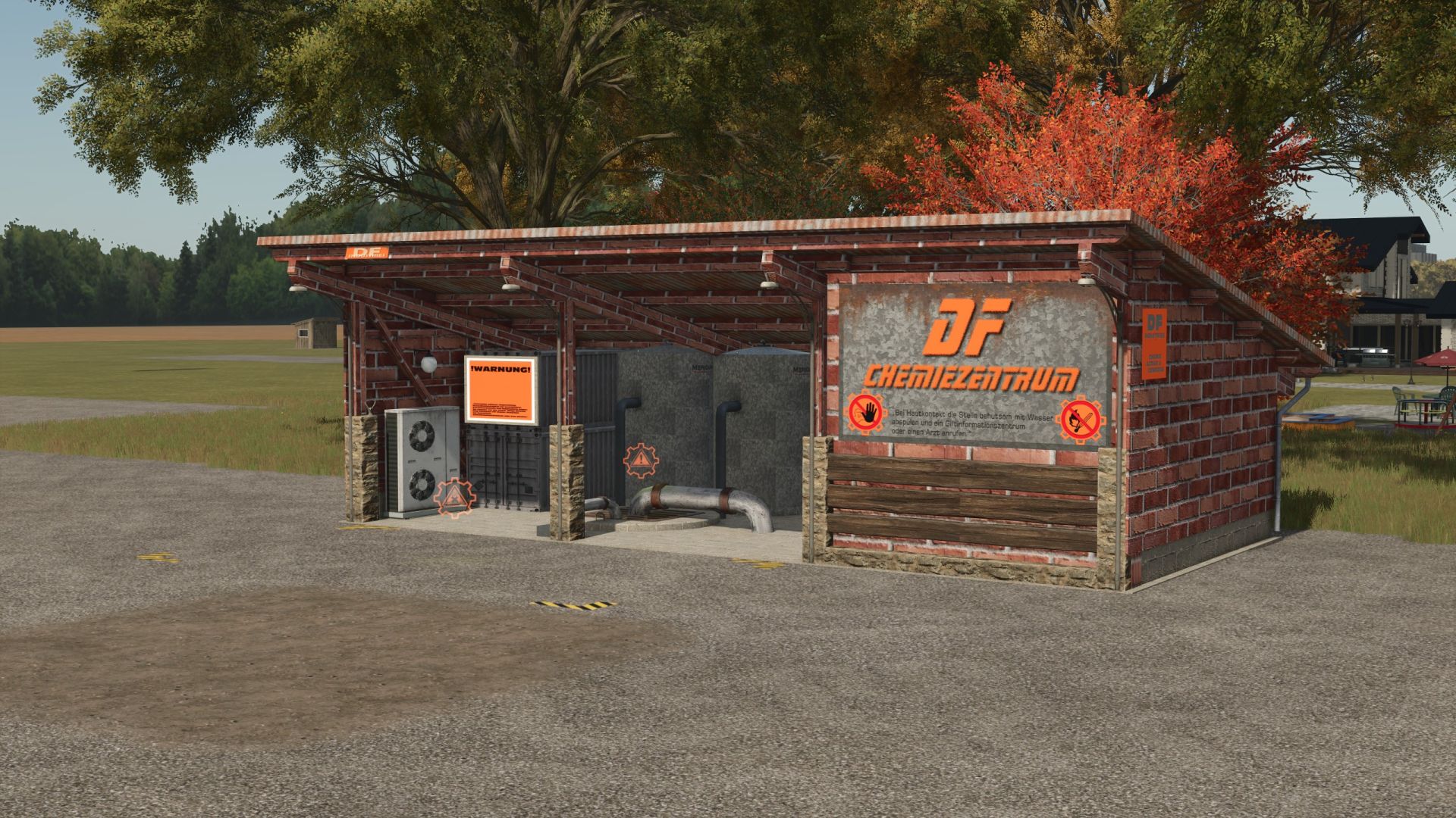 FS25 DF INDUSTRIES Agricultural Chemical Center M26 V1.1.0.0 Mod ...