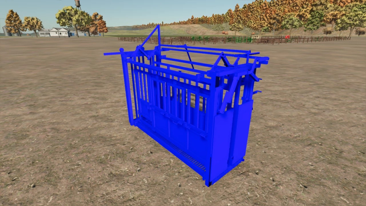 FS25 Cattle chute v1.0.0.0