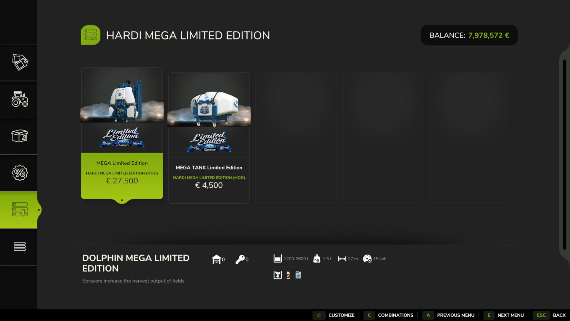 FS25 Hardi MEGA Limited Edition V1.0.0.0 Mod - Farming Simulator 25