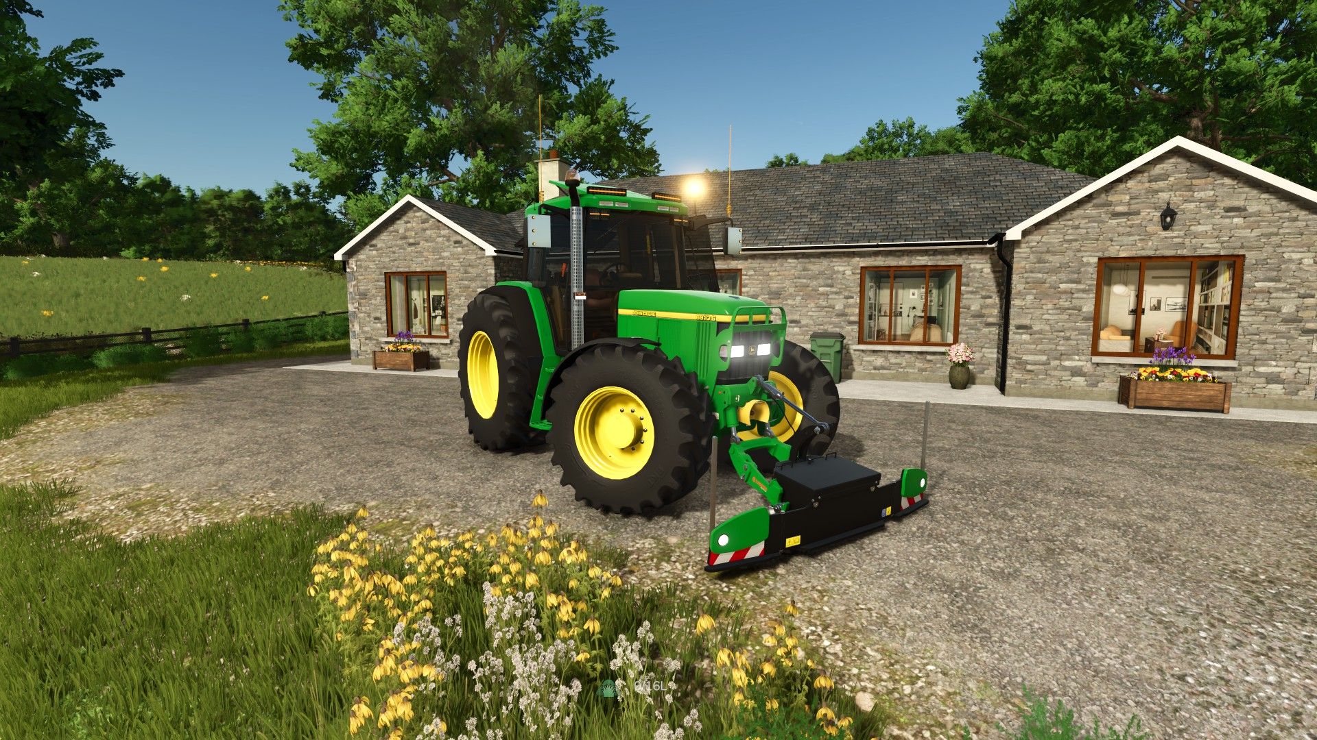 Tarming Sim FS25 John Deere 6010 DA V1.0.0.0 Mod - Farming Simulator 25