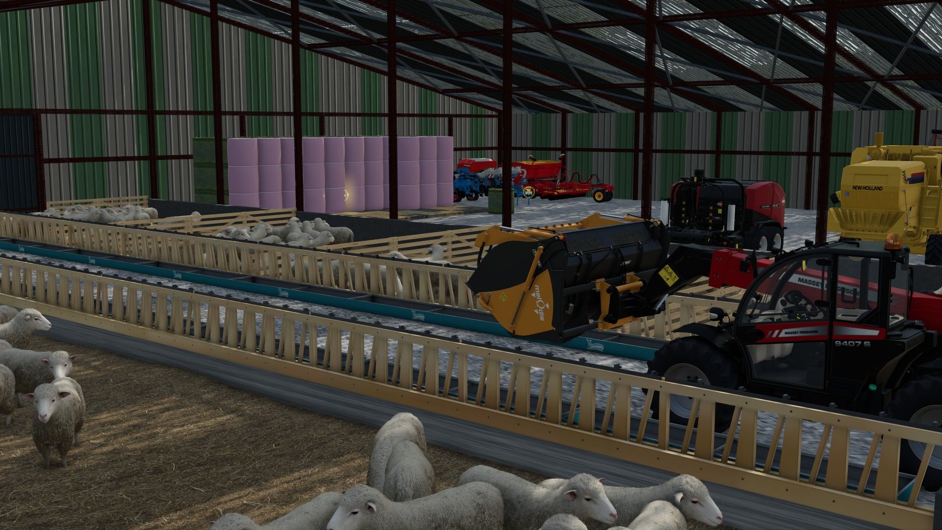 FS25 Sheep barn V1.0.0.1 Mod - Farming Simulator 25